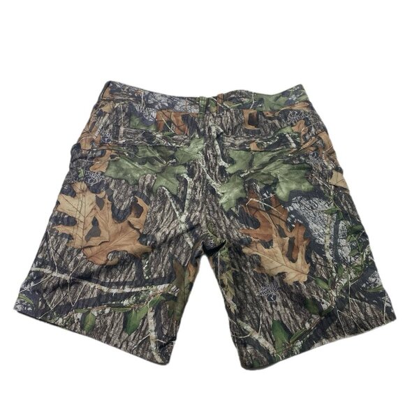 Mossy Oak Obsession Shorts Camo Hunting Outdoor Mens Size Large EUC - Picture 2 of 3